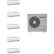 Resim Wind Free Multi 1+5 Sistem (AJ14TXJ5KH/EA) 9+9+12+12+18 BTU 14 kW Dış Ünite Klima Samsung