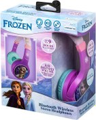 Resim Bluetooth Kulaklık Disney Frozen Karlar Ülkesi Anna Elsa Mikrofonlu Kablosuz Çocuk Kulaklığı Lisanslı DY-9944-FZ 