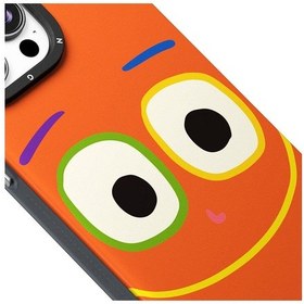 Resim İphone 14 Pro Max Uyumlu Kılıf Magsafe Özellikli Sunshine Youngkit Daily Happy Serisi Kırmızı 