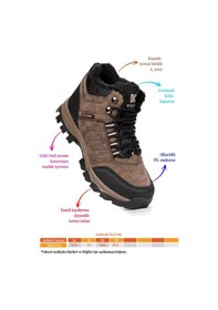 Resim Kiko Kids Rune Günlük Fermuarlı Erkek Çocuk Bot Ayakkabı Vizon Vizon 