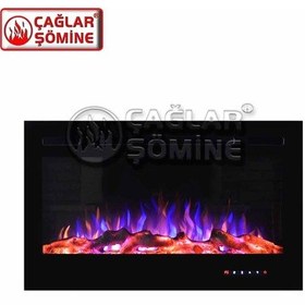 Resim Çağlar Şömine A.Ş - 91'Lik Elektrikli Şömine Haznesi - Elk 03 