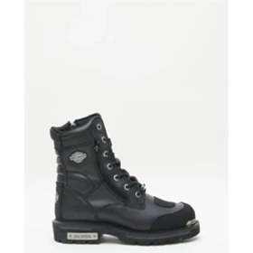 Resim Harley Davidson Riddick Erkek Siyah Deri Bot 