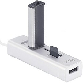 Resim Bix BX05HB USB 2.0 To 3 USB ve Micro SD Kart Okuyucu Çevirici 