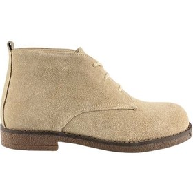 Resim Hobby 26079 Süet Kadın Bot Bej 