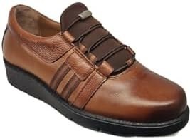 Resim Öztürk Napa Shoes Kadın Hakiki Deri Sıkıştırılmış Köpük Taban Rahat Ultra Hafif Günlük Dolgu Topuk Ayakkabı PRA-12844494-465485 