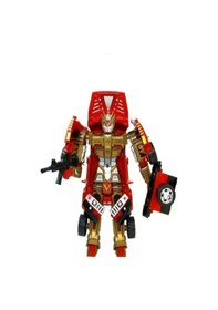 Resim Transformers Conversion Dönüşebilen Robot Araba Sarı Kırmızı 