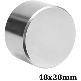 Resim 48x28mm Neodyum Güçlü Mıknatıs - Neodim Magnet 
