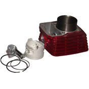 Resim FALCON SÜPER ATTACK SİLİNDİR PİSTON KOMPLE Q50 13 PERNO BORDO Or. 