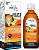 Resim Zade Vital Miniza Omega 3 + Yer Fıstığı Yağı 150 ML 