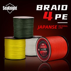 Resim SeaKnight TriPoseidon Serisi 4 Braid 300m PE Balıkçılık Dizisi - 3.63-27.22KG, Dayanıklı Japon Malzemesi, Sarı, Beyaz, Yeşil, Kırmızı, Derin Deniz, Offshore ve Spor Balıkçılığı için İdeal, Balıkçılık Dizisi|Dayanıklı Balıkçılık Dizisi|Güçlü Tensel Güç, Balıkçılık Ekipmanı 