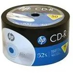 Resim HP CRE00070-3 CD-R 52x 700 MB Spindle - 50 Adet 