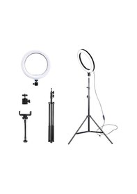 Resim Ally 10 Inch Halka Led Tripod(2M)Youtuber Video Selfie Stüdyo M (119545522)-Siyah 