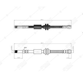 Resim SVAC 100148 Ön Fren Hortumu Amarok 10- 