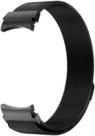 Resim Microsonic Samsung Galaxy Watch 6 Classic 43mm için Kordon Milano Loop Siyah [Galaxy Watch 6 Classic 43mm ile Uyumlu Kordon - Siyah] 