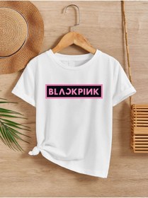 Resim VASK Ünisex Rahat Kalıp Pamuklu Baskılı Beyaz Çocuk T-shirt 