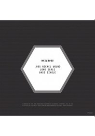 Resim D'addario Nyxlb095 Bas Tek Tel. Nyxl Serisi. Nikel Sarım. .095 