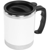 Resim S-link SL-TM1978 Beyaz 330ML Iç 304 Dış 201 Paslanmaz Çelik Kupa 