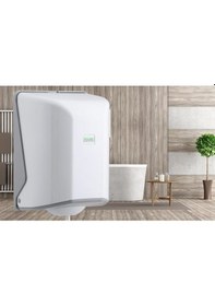 Resim Vialli Og2 Maxi Feedpoint Içten Çekmeli Kağıt Havlu Dispenseri Beyaz 