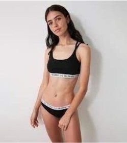 Resim Deep Secret Siyah Kaplı Spor Bralet Takım 001 