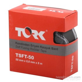 Resim Tork 50X0,8X8m Siyah Eriyen Bant 