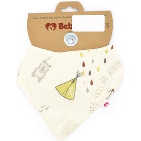 Resim Beberotti Müslin Fular Mama Önlüğü 0-4 Yaş 