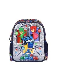 Resim Pj Masks Lisanslı Anaokulu Çantası Çift Gözlü Kalemlik Lisanslı Matara Mavi MAvi 