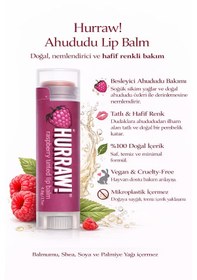 Resim Hurraw Ahududu & Vanilya Dudak Balmı 2 Li Set %100 Doğal, Vegan, Günlük Dudak Bakımı 