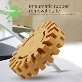 Resim Besthome1 4 İnç 100mm Pnömatik Kauçuk Temizleme Tekerleği - Sert Yapıştırıcı Ve Boya Kaldırıcı 