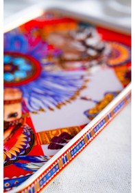 Resim Acar Whisper Dikdörtgen Sunum Tabağı - 31 Cm Renkli 