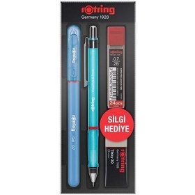 Resim Rotring Visuclick+jel Okul Seti-0.5 MM Mavi 