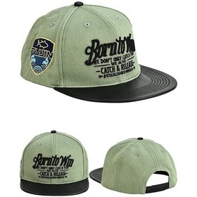 Resim Fujin Btw Leather Visor Light Green Şapka 