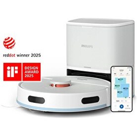 Resim Philips XU2100/20 2000 Serisi İstasyonlu Kutup Beyazı Robot Süpürge 