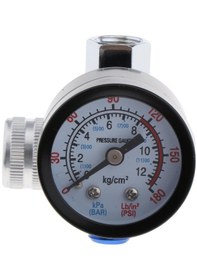 Resim Suntek Mini Hafif Püskürtme Tabancası Hava Basıncı Gümüş 