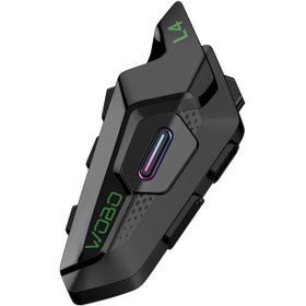 Resim Wobo L4 4 Kişilik Motosiklet Kask Bluetooth Intercom Kulaklık Seti 
