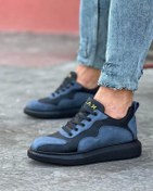 Resim SG38 WG301 Kömür Mavi Erkek Casual Ayakkabı 