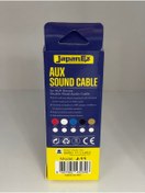 Resim fil ithalat 3.5mm Örgülü Aux Kablosu 1metre 
