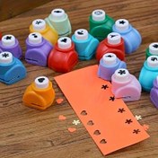 Resim 6 Parça Mini Kabartma & Delme Seti - Karışık Renkler, DIY Scrapbooking, Tebrik Kartları & Günlük Dekoru için Taşınabilir El Aletleri 