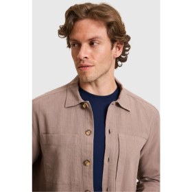Resim U.s. Polo Assn. Erkek Kahverengi Gömlek Desenli 50324763-VR029 