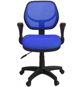 Resim Türksit 804 File Çalışma Koltuğu Plastik Ayak P.Mavi 