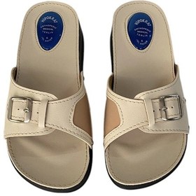 Resim Hp400 Ortopedik Halluks Ve Topuk Dikeni Terliği Kemik Çıkıntısı Günlük Kadın Terlik Bej 