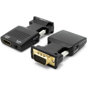 Resim Qgeem QG-HD12 VGA To HDMI Dönüştürücü 