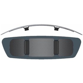 Resim Motaysan İç Dikiz Aynası Universal Safir Geçme-1 Lastikli R320 30 x 9 CM Siyah 551.050 