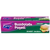 Resim Parex Orta Boy Buzdolabı Poşeti (PAREX.1909370) 