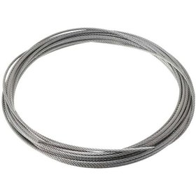 Resim Krom Çelik Halat 7X19 4 Mm 200 Metre 