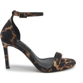 Resim Nine West Isla3 5pr Leopar Kadın Topuklu Sandalet 000000000102012522 Kahverengi 