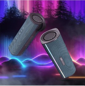 Resim Linktech Link Tech R127 Premium Ipx5 Rgb Bluetooth Hoparlör Mavi 