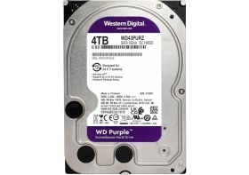 Resim CetKing Digital 4tb Wd Mor Gözetim Dahili Sabit Disk HDD - Sata 6 Gb/s, 256 MB Önbellek, 3.5" - WD43PURZ 
