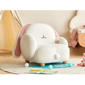 Resim innature Rabbit Teddy Kumaşlı Yumuşak Soft Oturumlu Çocuk Koltuğu - Home 