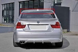 Resim Bmw E90 2005-2012 Cam Üstü Spoiler 