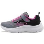 Resim Skechers 303534L BKGY Skech Fast - Trending Color Kız Çocuk Spor Ayakkabı 